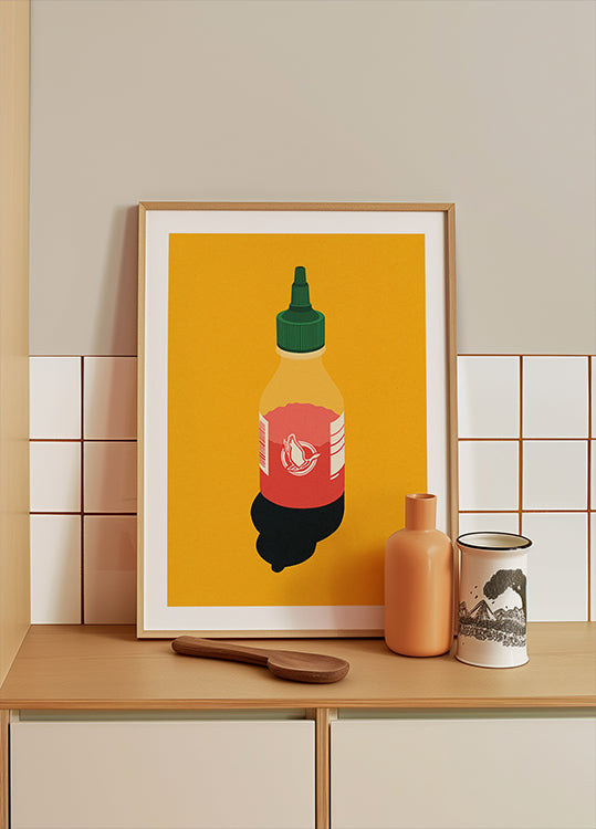 Chilisaus-poster