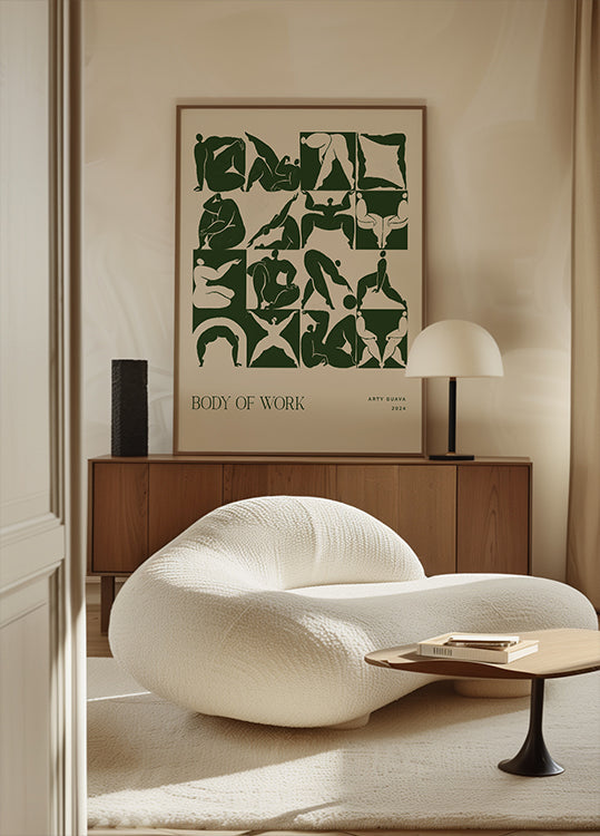 Lichaam van werk (bos) poster