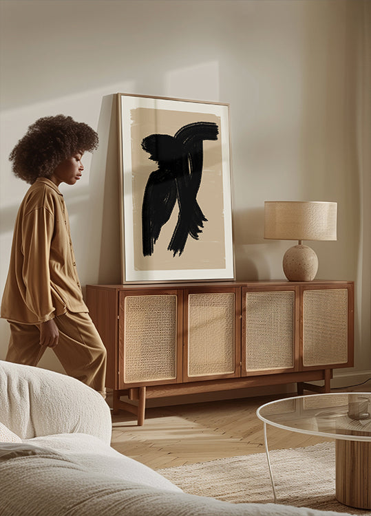 Schimmige elegantie poster