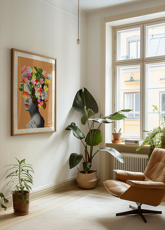 Bloemen portret