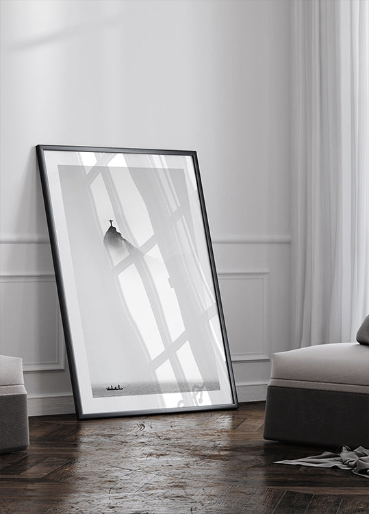 Cristo in de mistposter