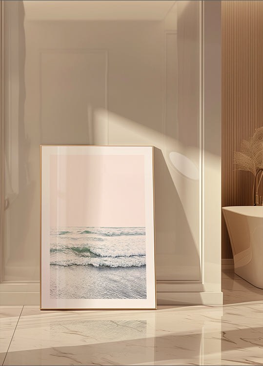 Blozen oceaan poster