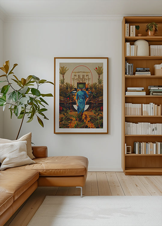 Hier asymmetrieën poster