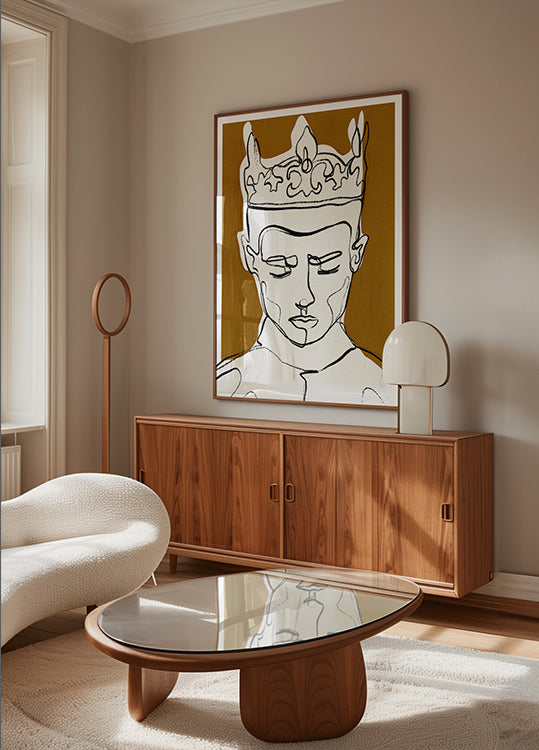 Stille Monarch-poster