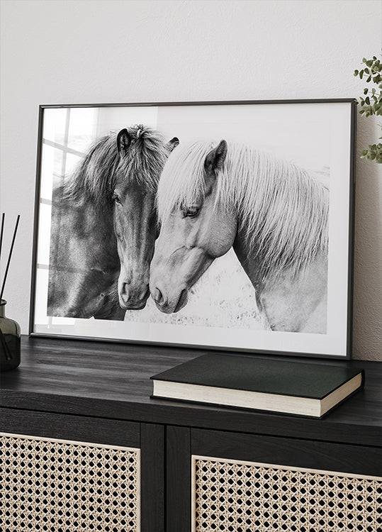 Paard liefde poster