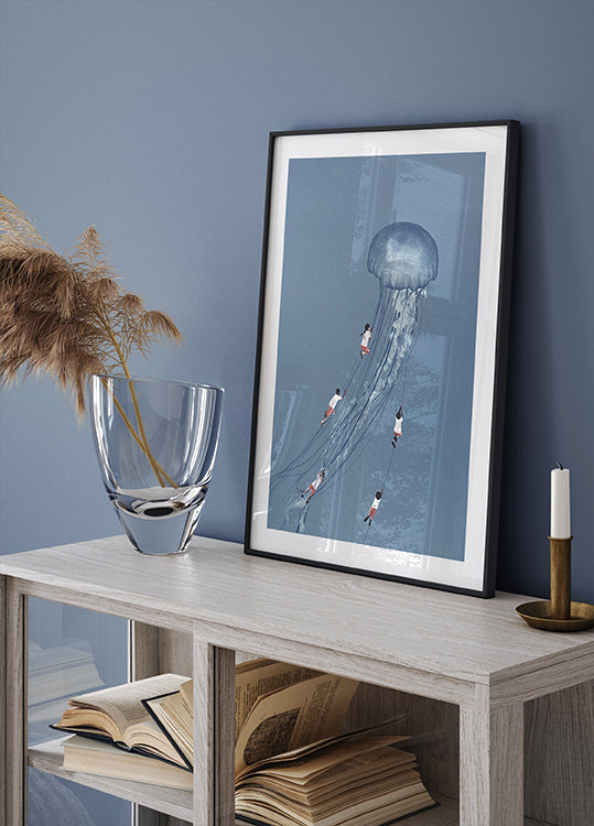 We kwamen lachend thuis. Poster