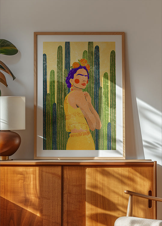 Frida en cactussen