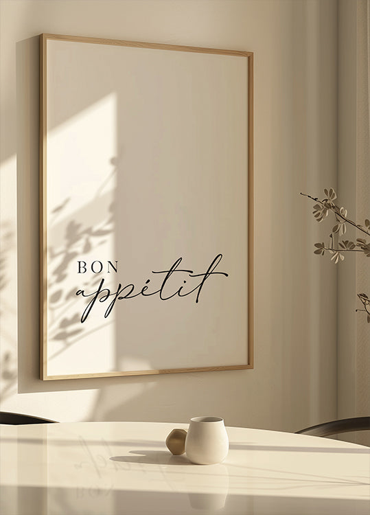 Bon appétit-poster