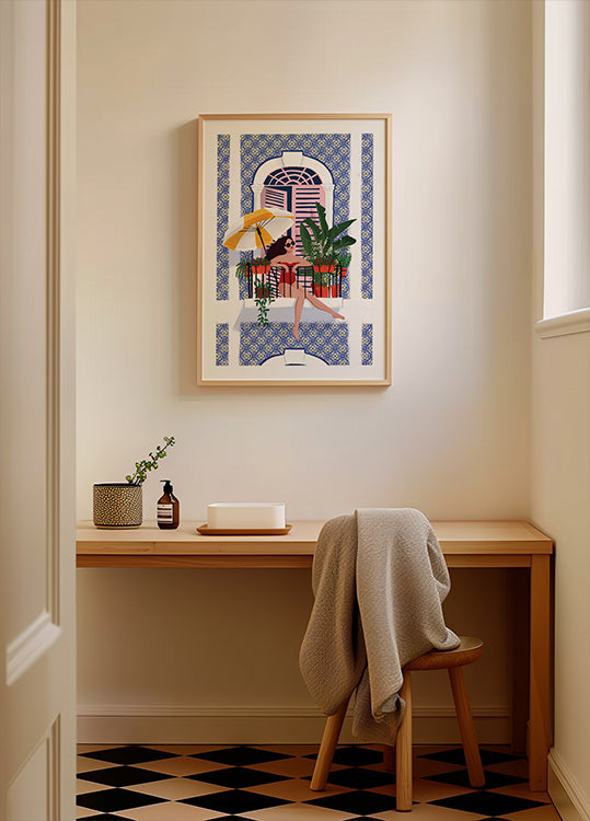 Het vangen van de zon-poster