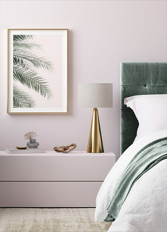 Blush palmbladeren (NIEUW)