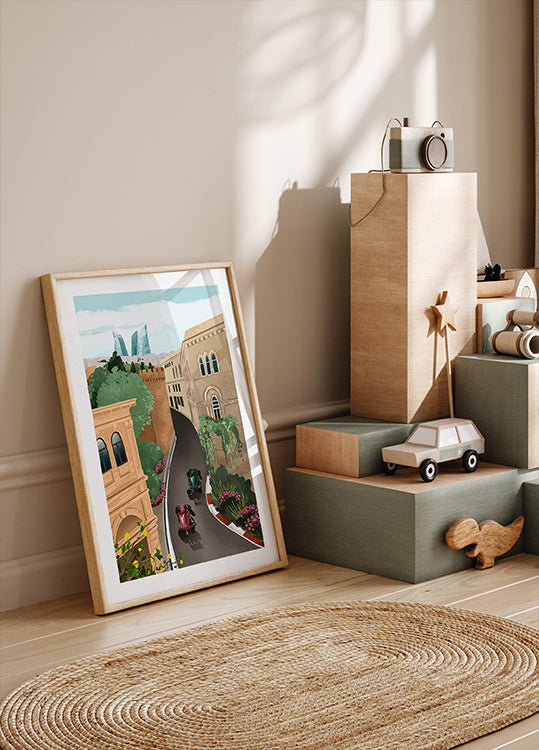 Bakoe Azerbeidzjan poster