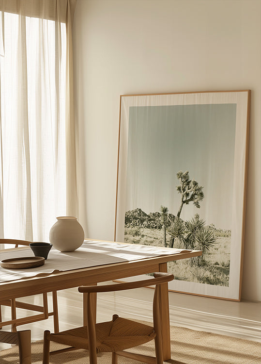 Joshua Tree Nationaal Park Vintage indruk poster