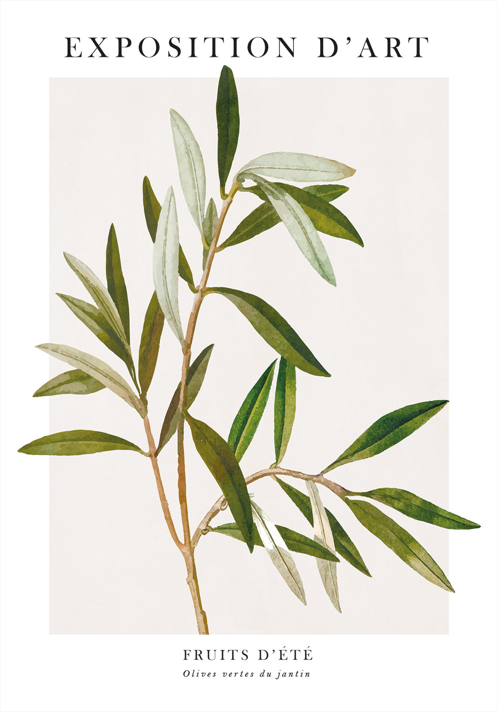 Olive Plakat - Posterbox.dk