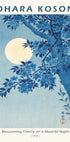 Blossoming Cherry on a Moonlit Night, 1932, Ohara Koson Plakat - Posterbox.dk