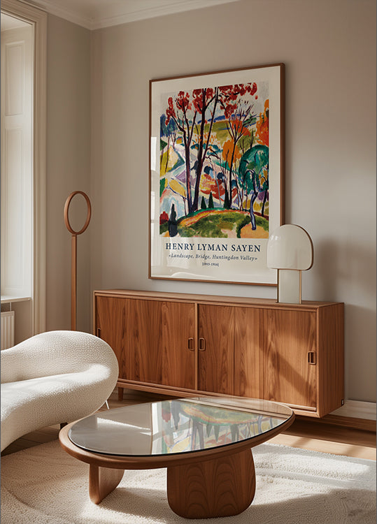 Henry Lyman Sayen, Huntingdon Valley Plakat - Posterbox.dk