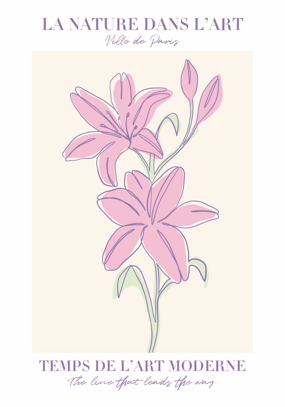 Lilies Plakat - Posterbox.dk