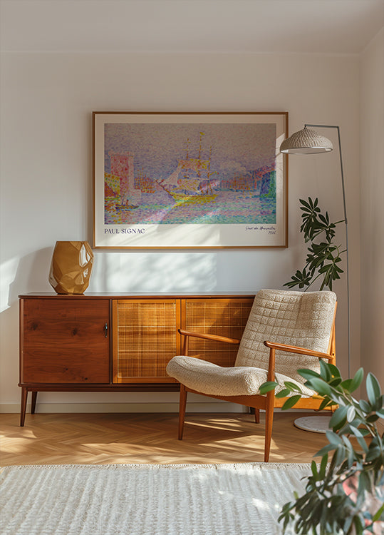 Port De Marseilles, Paul Signac Plakat - Posterbox.dk