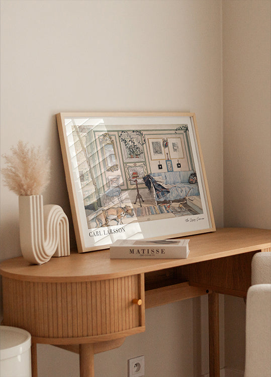 The Lazy Corner by Carl Larsson Plakat - Posterbox.dk