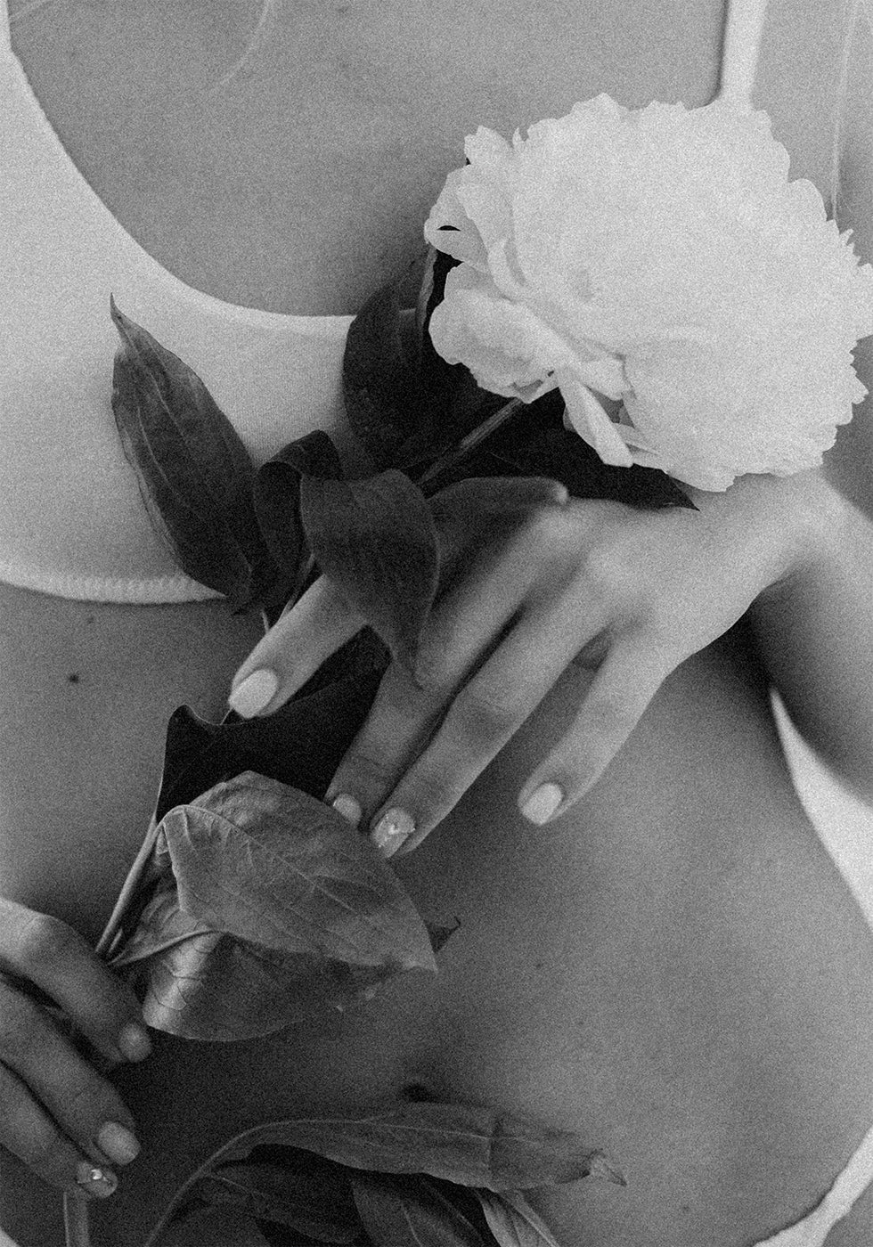 Woman with Flower Plakat - Posterbox.dk
