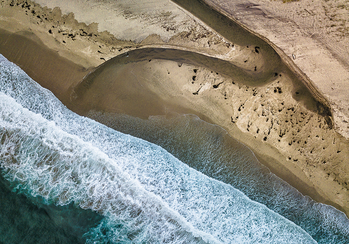 Luchtposter van Big Sur