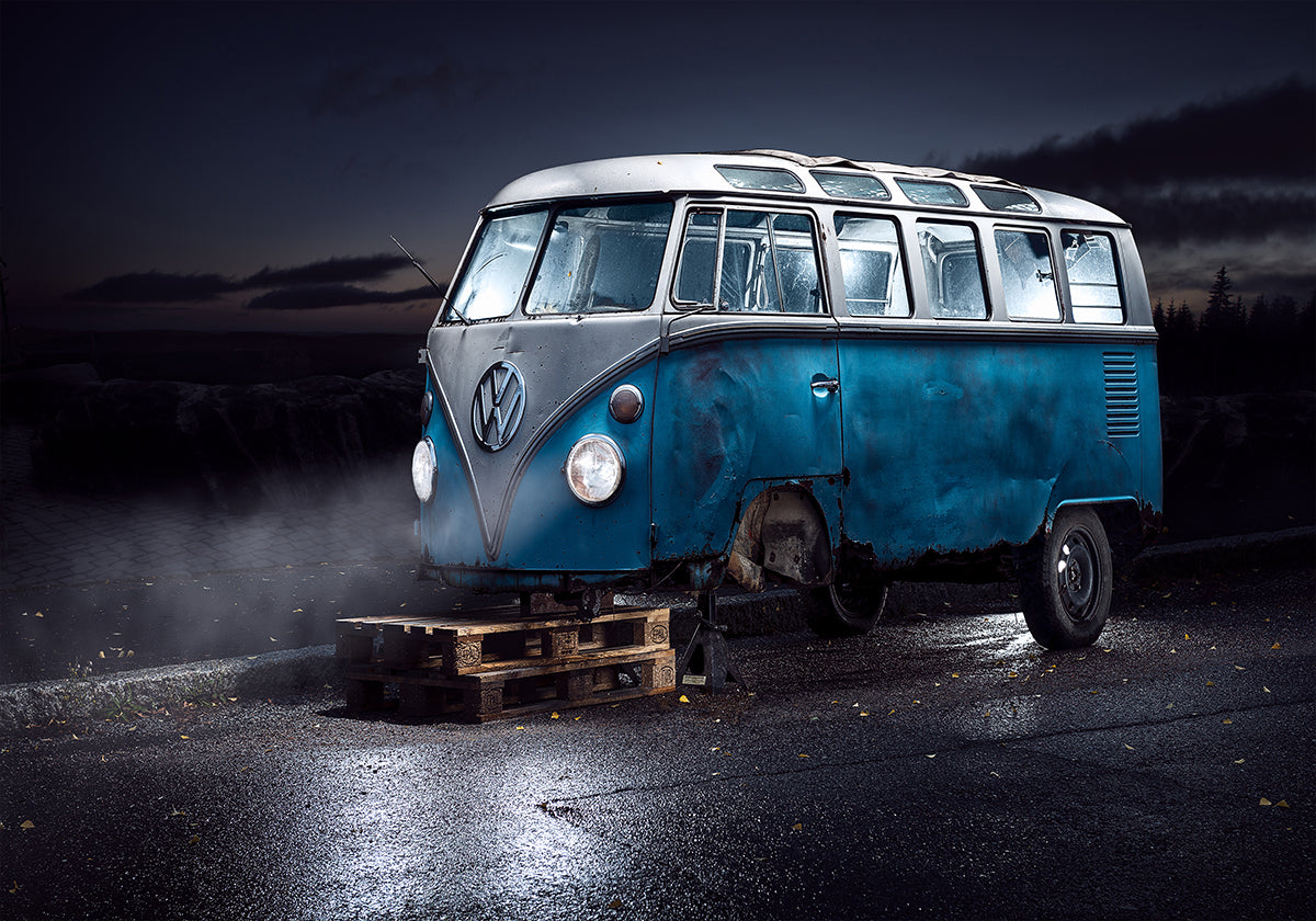 VW Kleinbus-poster