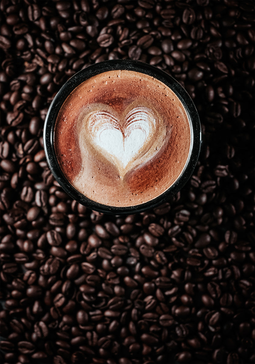 hou van latte-Poster