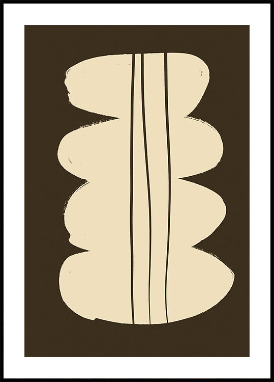 Curved Lines Harmony (NEW) - Posterbox