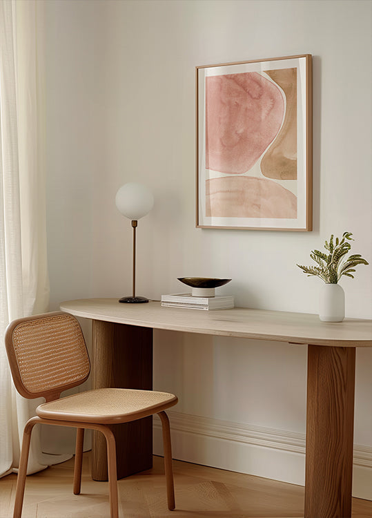 Organic Shapes in Earthy Tones (NEW) - Posterbox