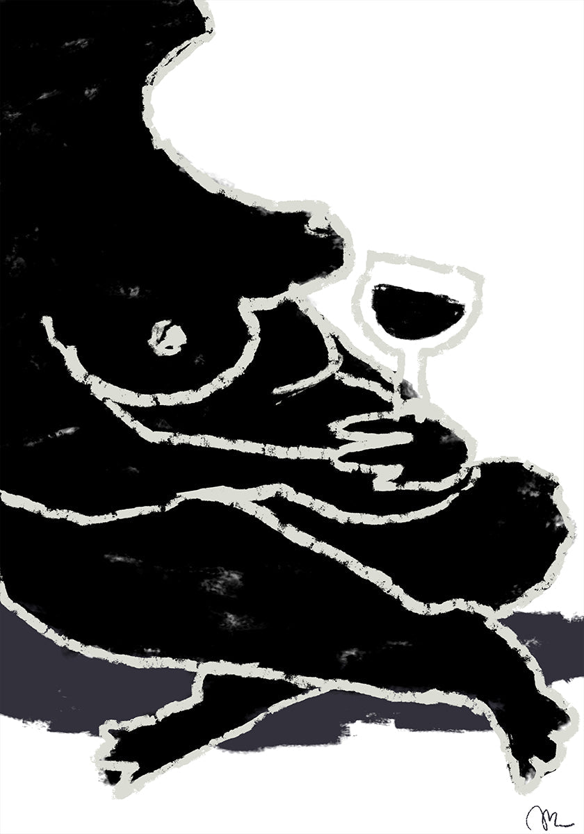 Een pauze-poster