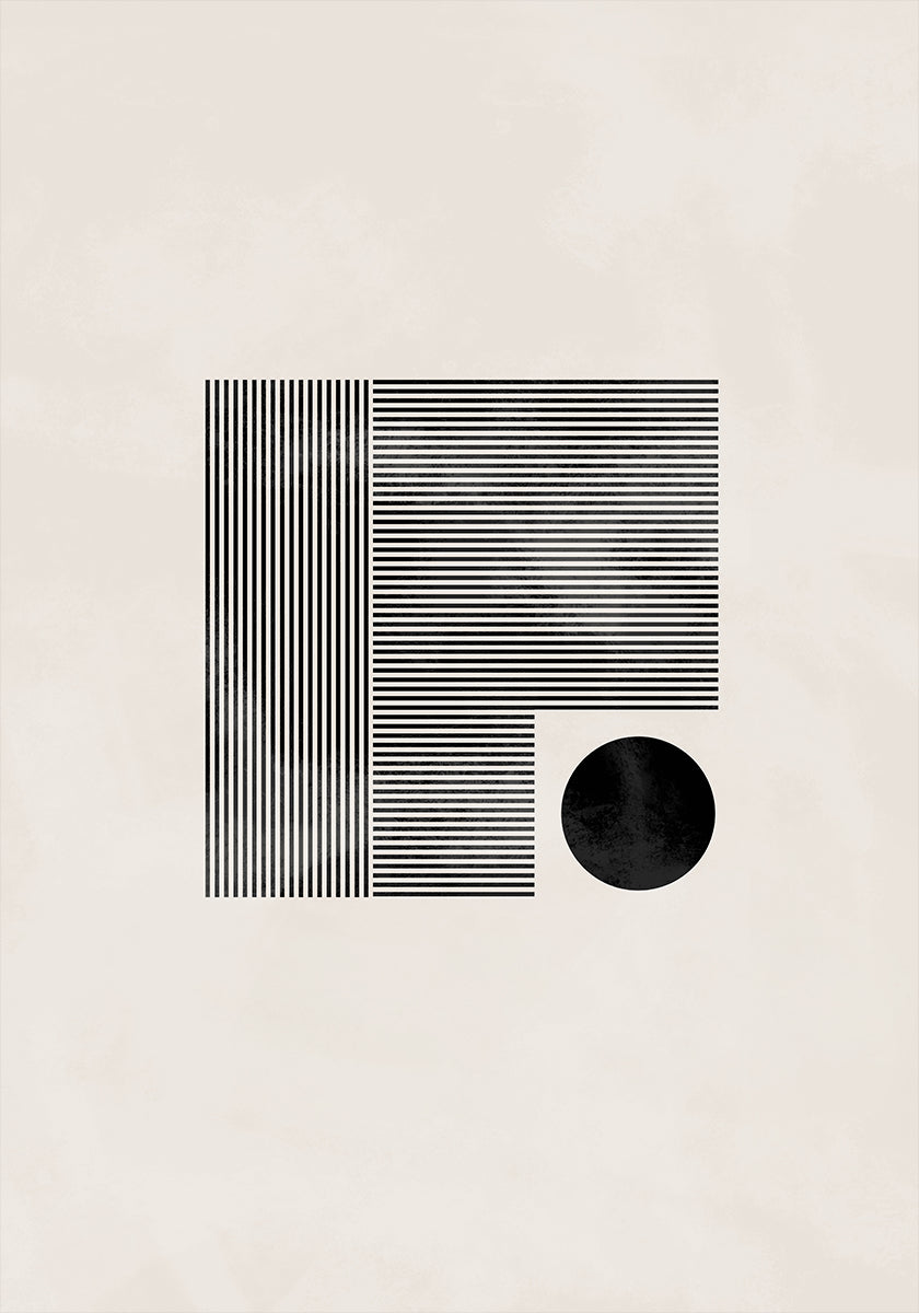 Minimalistisch vierkant