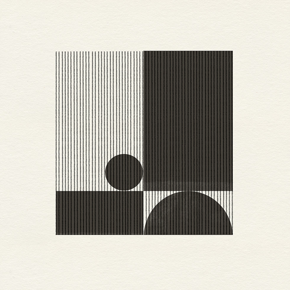 Geometrische harmonieposter
