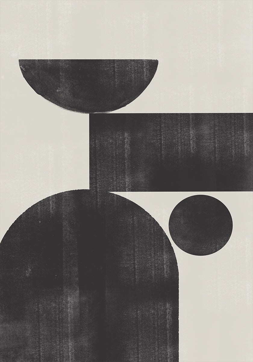 Geometrische harmonieposter