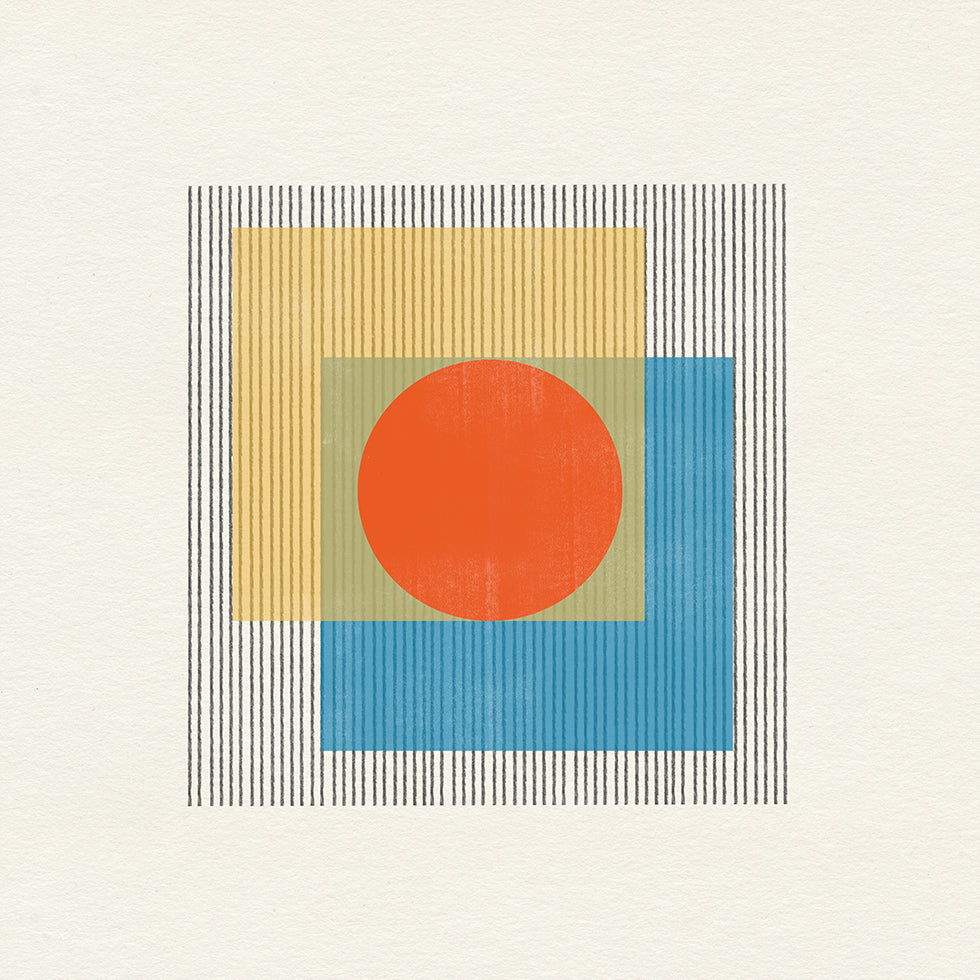 Geometrische harmonieposter