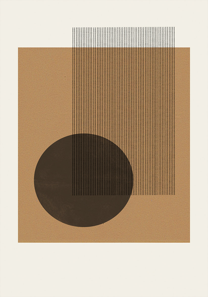 Geometrische harmonieposter