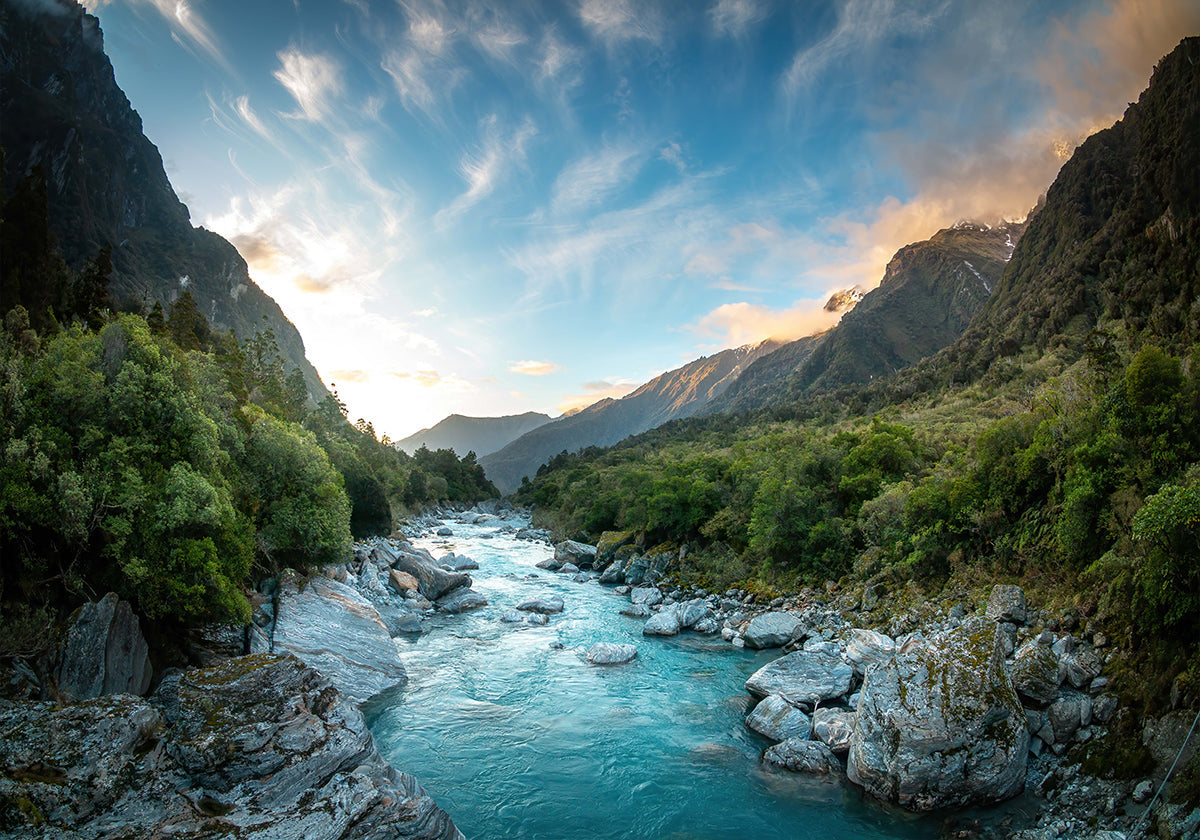 Copland rivier-poster
