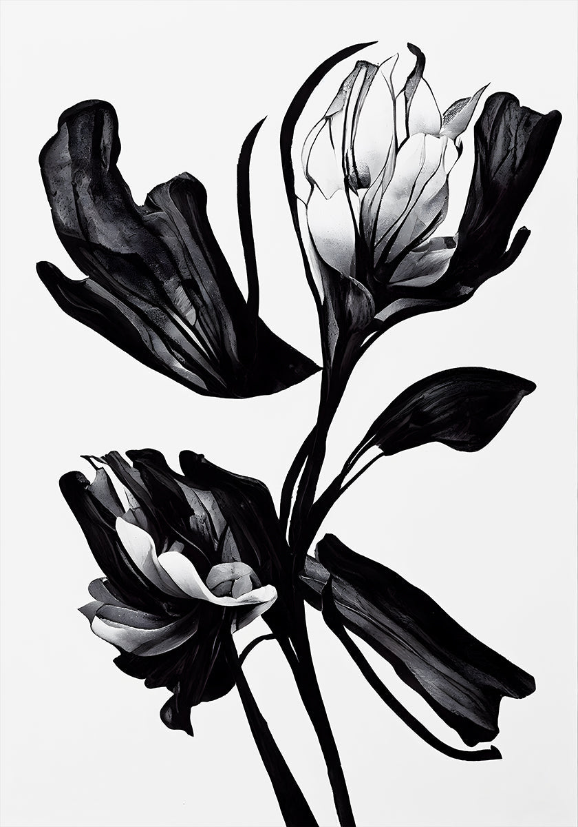 Zwarte bloem