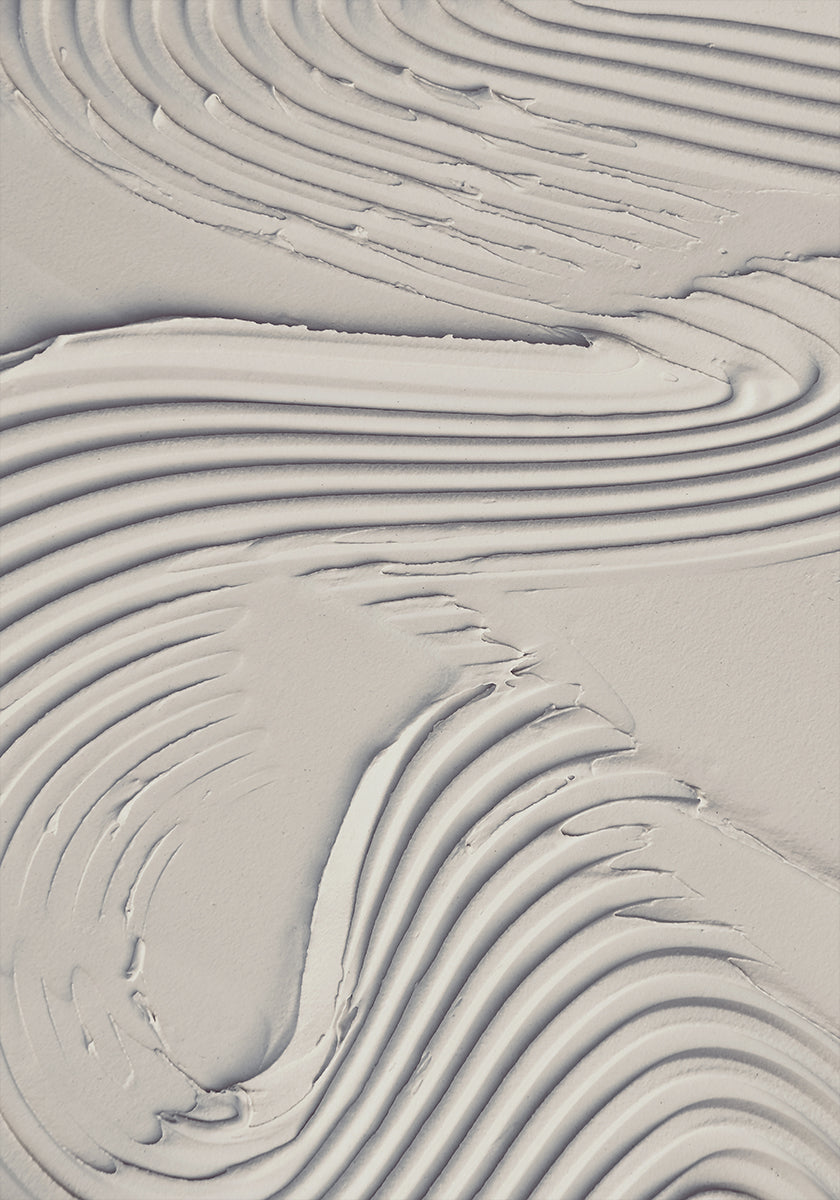 Moddertextuur 14 Beige Poster