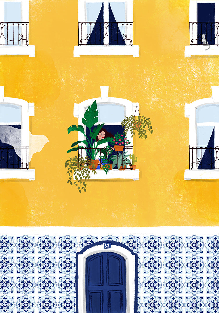 Lissabon-poster