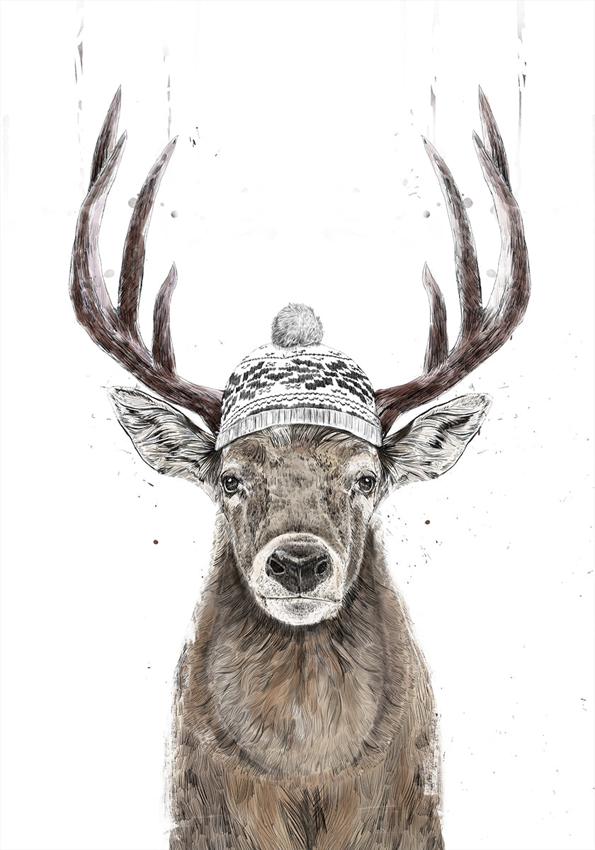 Laten we naar buiten gaan Poster