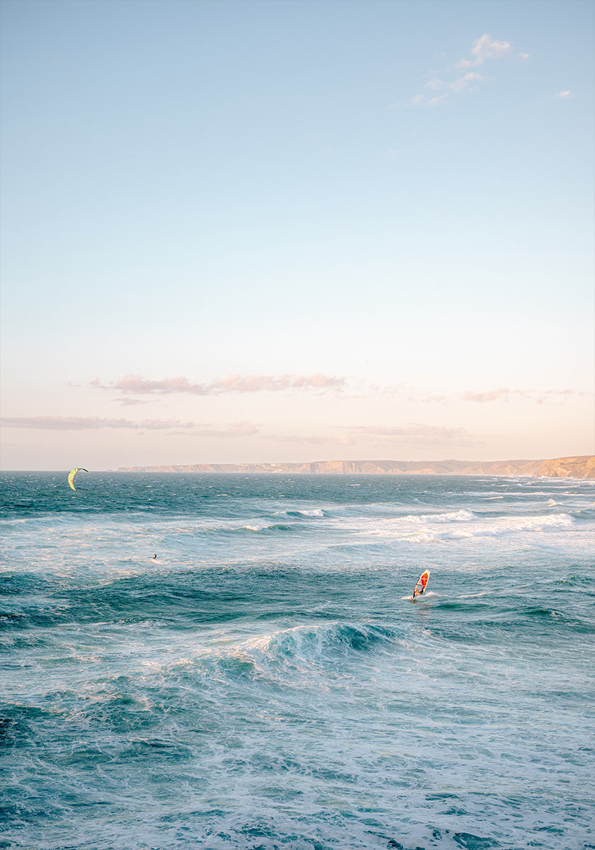 Windsurfen Algarve Poster