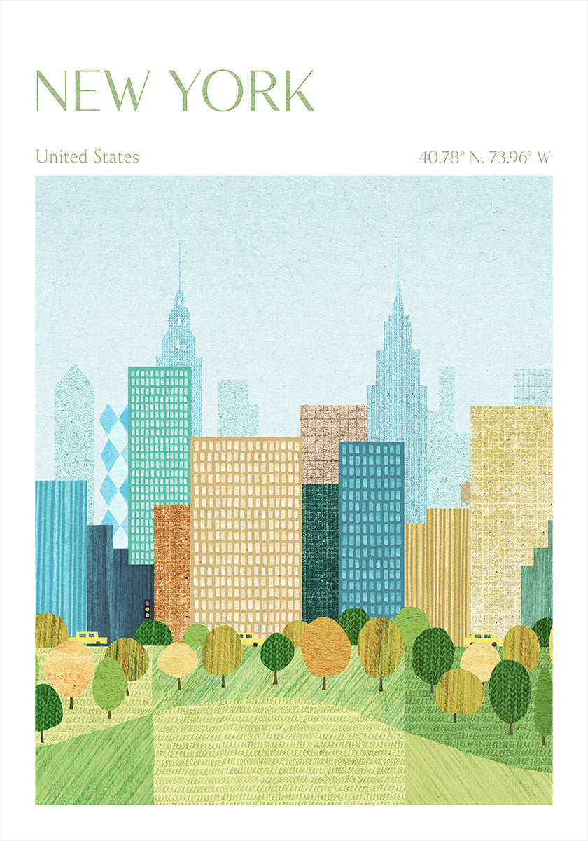 New York, Central Park-poster