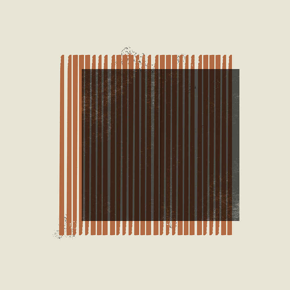 Gestreepte Enigma-poster