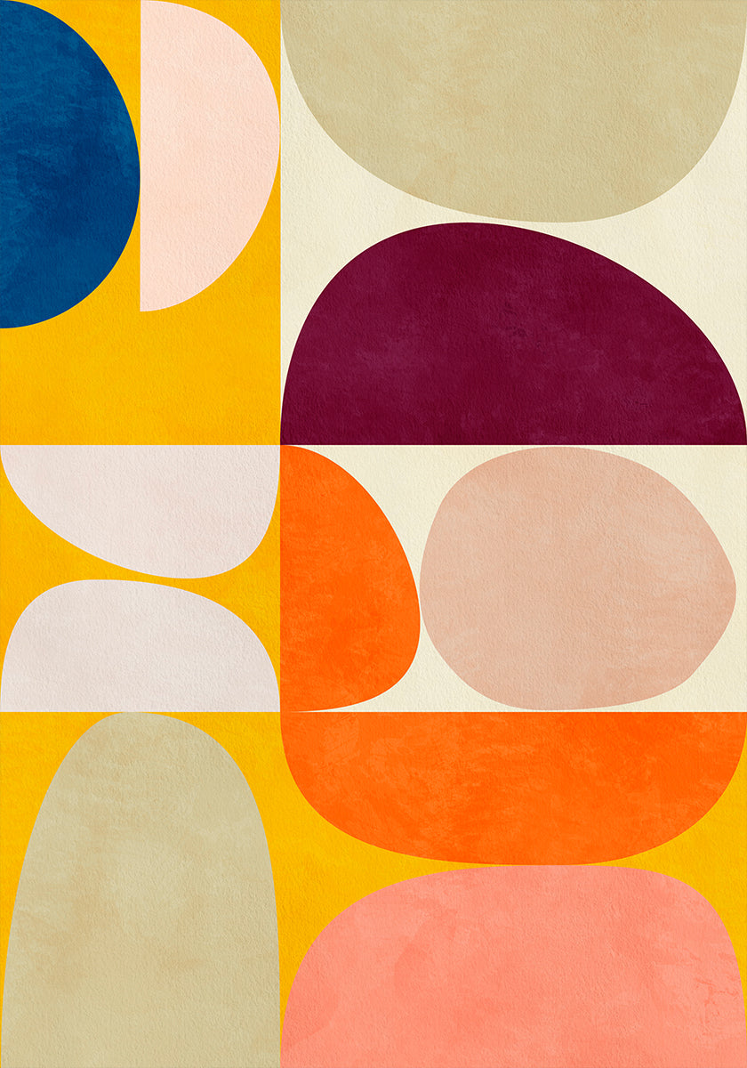Levendige Bauhaus2-poster