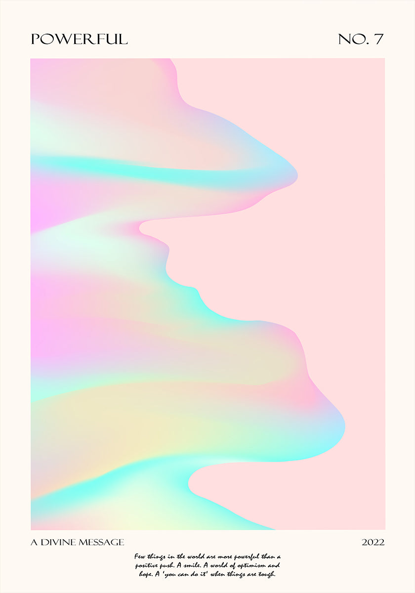 Krachtige goddelijke poster