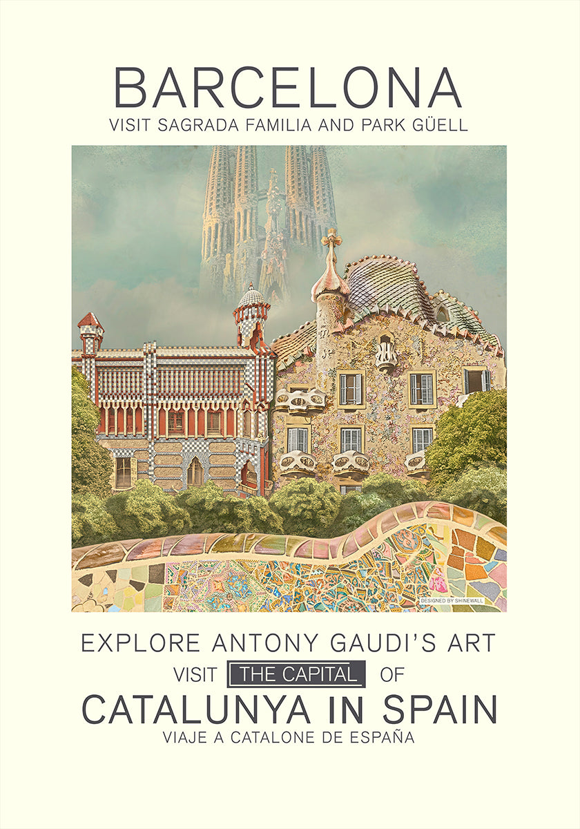 Barcelona-printposter