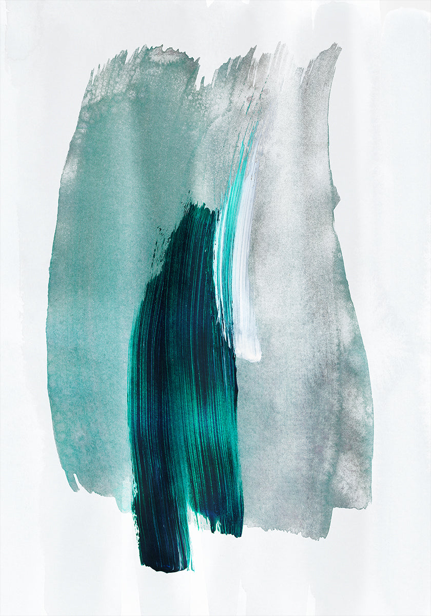 Abstracte penseelstreken 19