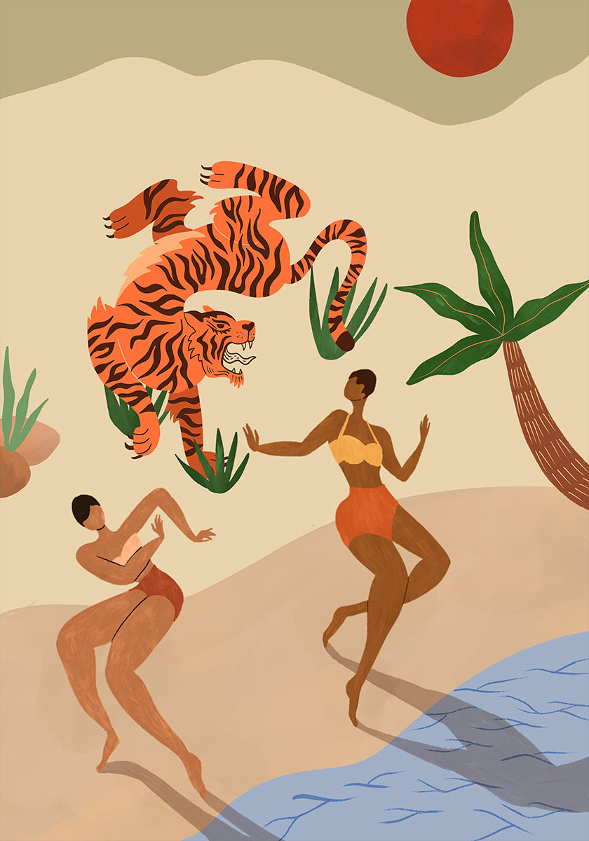 Dansende tijger