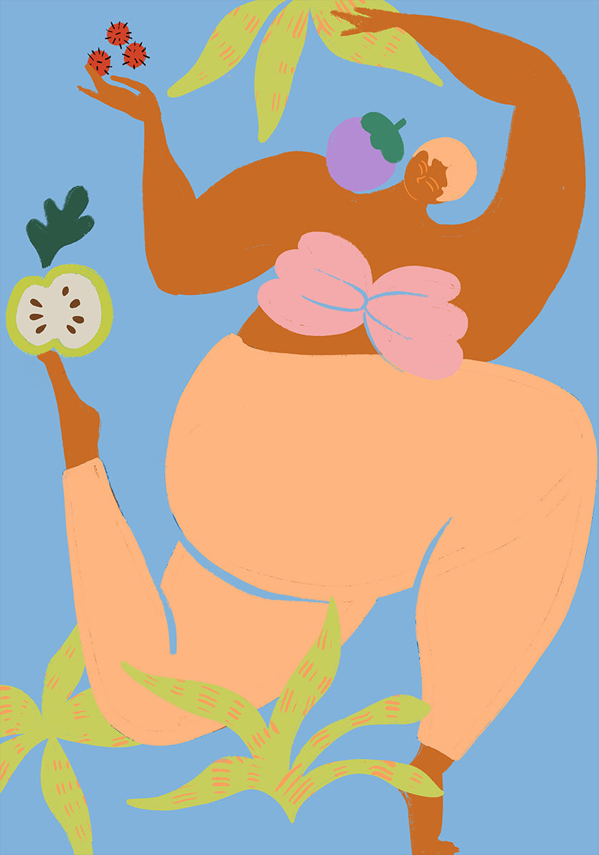 Fruitige Run-poster