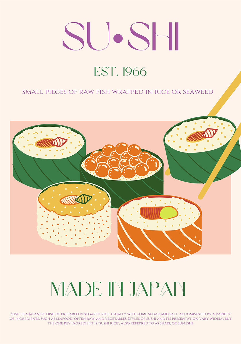 Sushi genot poster