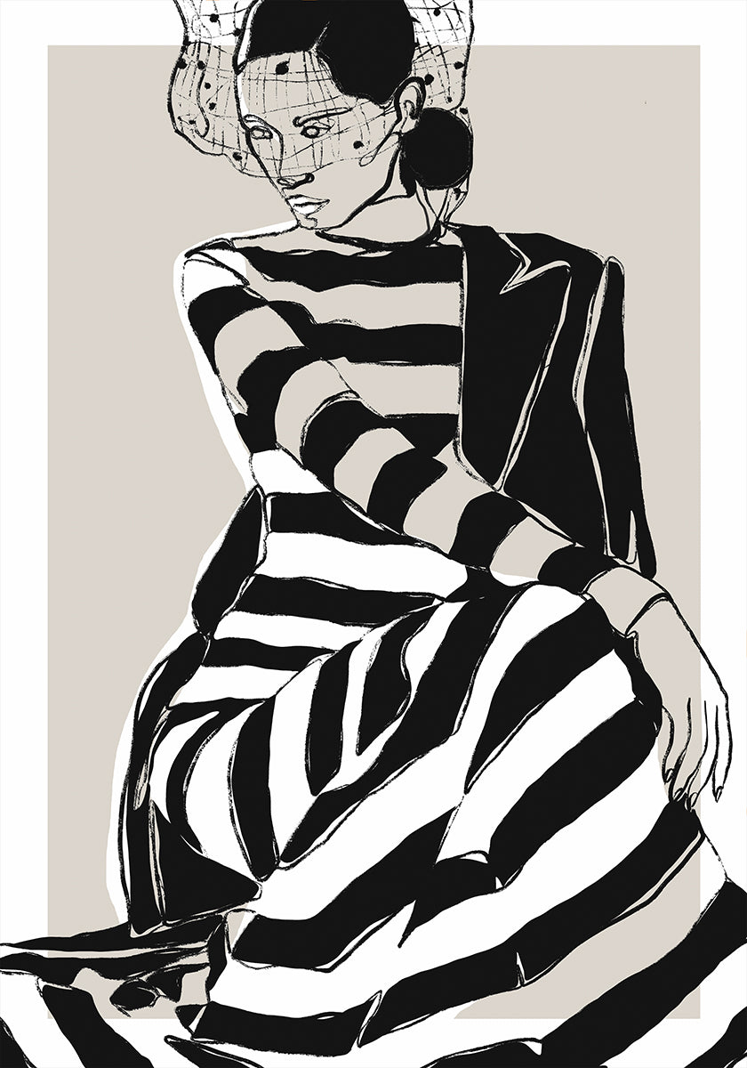 Gestreepte elegantie